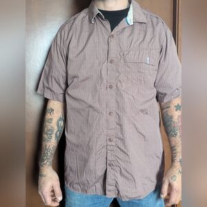 Columbia Omni-Shade Short Sleeve Shirt XL | Breathable Outdoor Hiking Top
